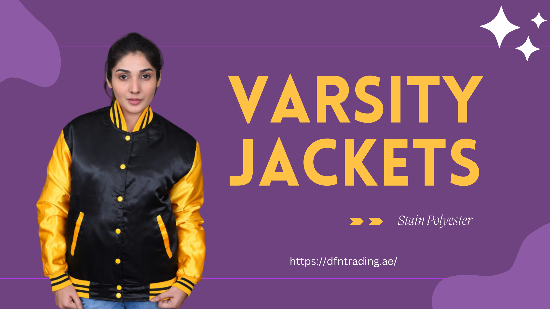 Women Letterman Jackets Satin