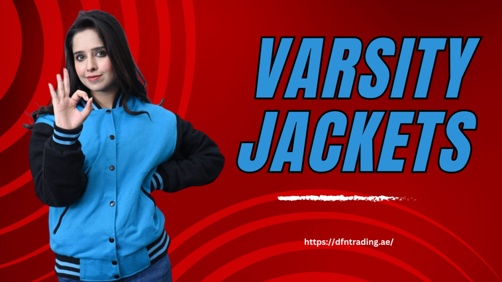 Women Letterman Jackets Cotton Fleece