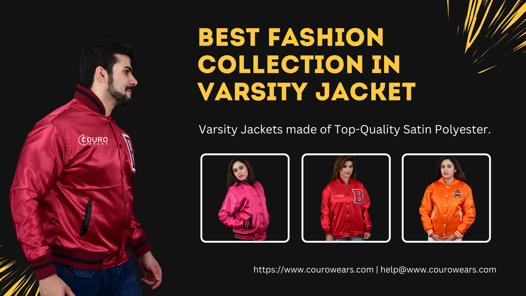 Satin Varsity Jackets Washington