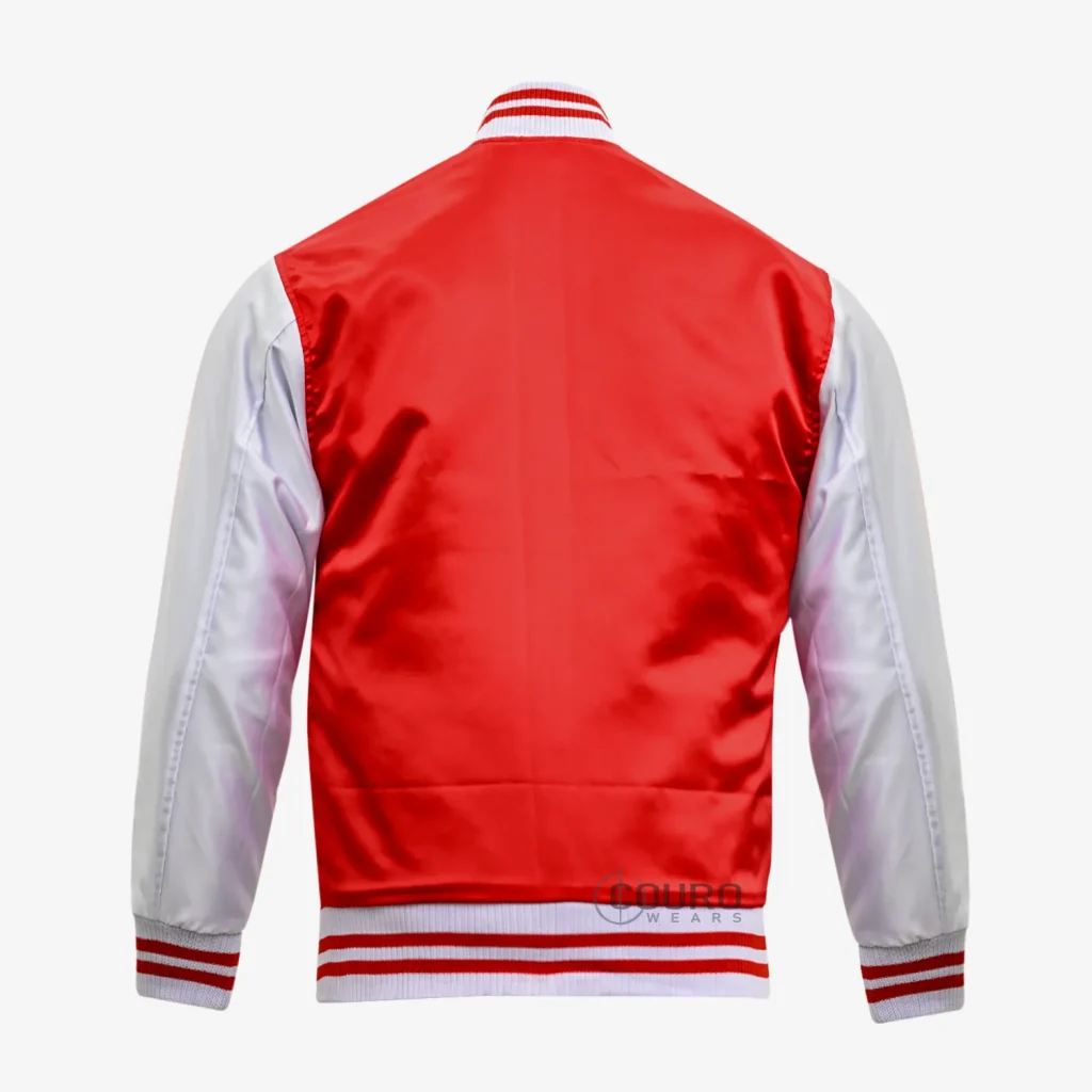 Custom Varsity Jackets Red White