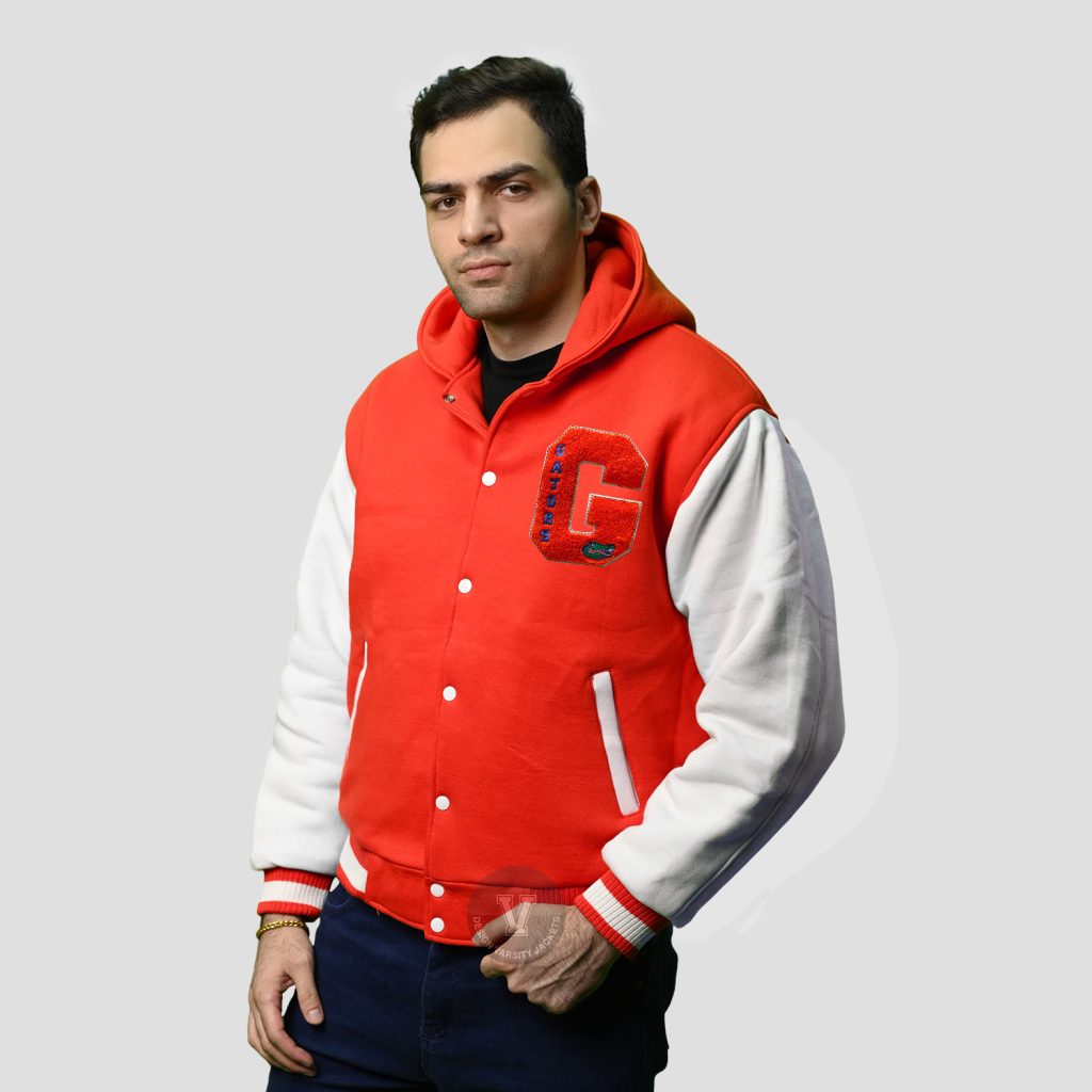 Letterman Jacket red