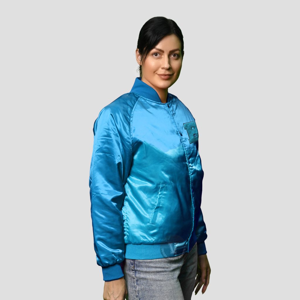 Varsity Jacket Satin Women