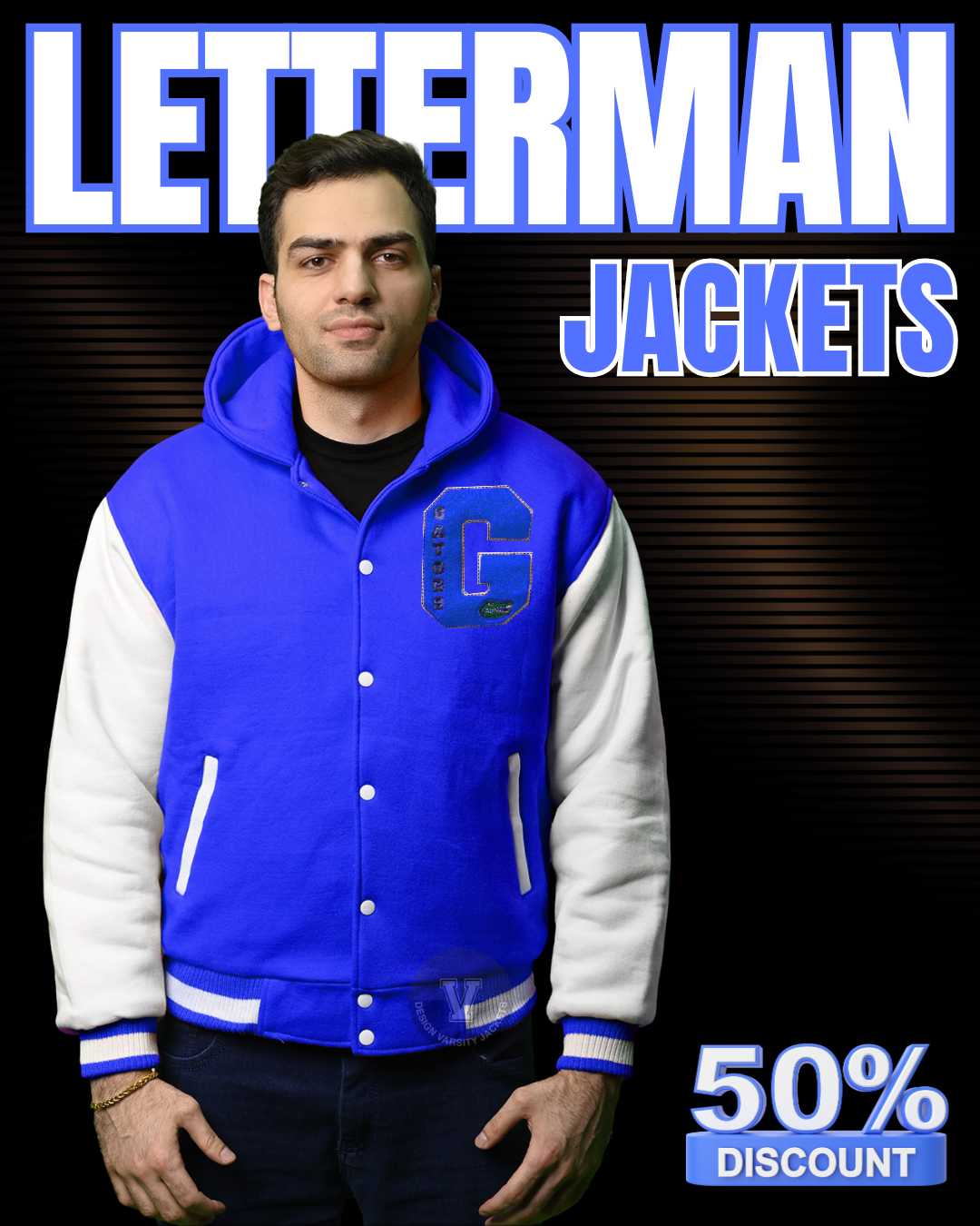 Men Custom Letterman Jackets