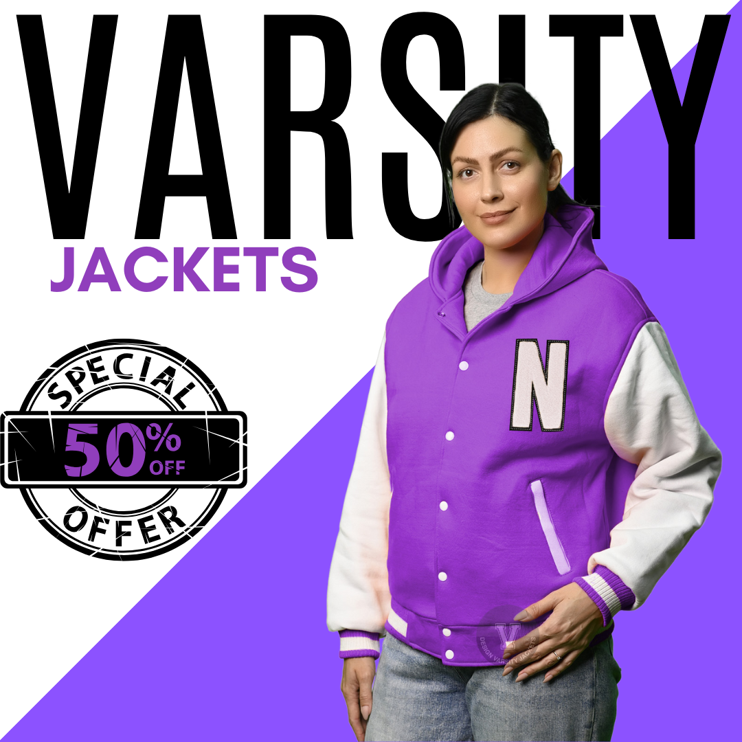 Custom Varsity Jackets With Hood