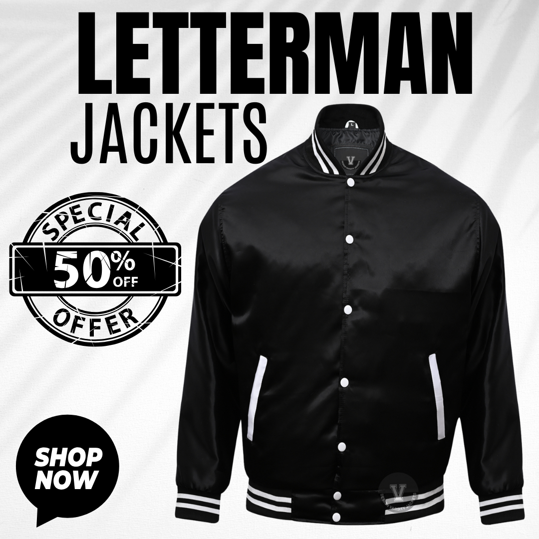 Custom Black Varsity Jackets