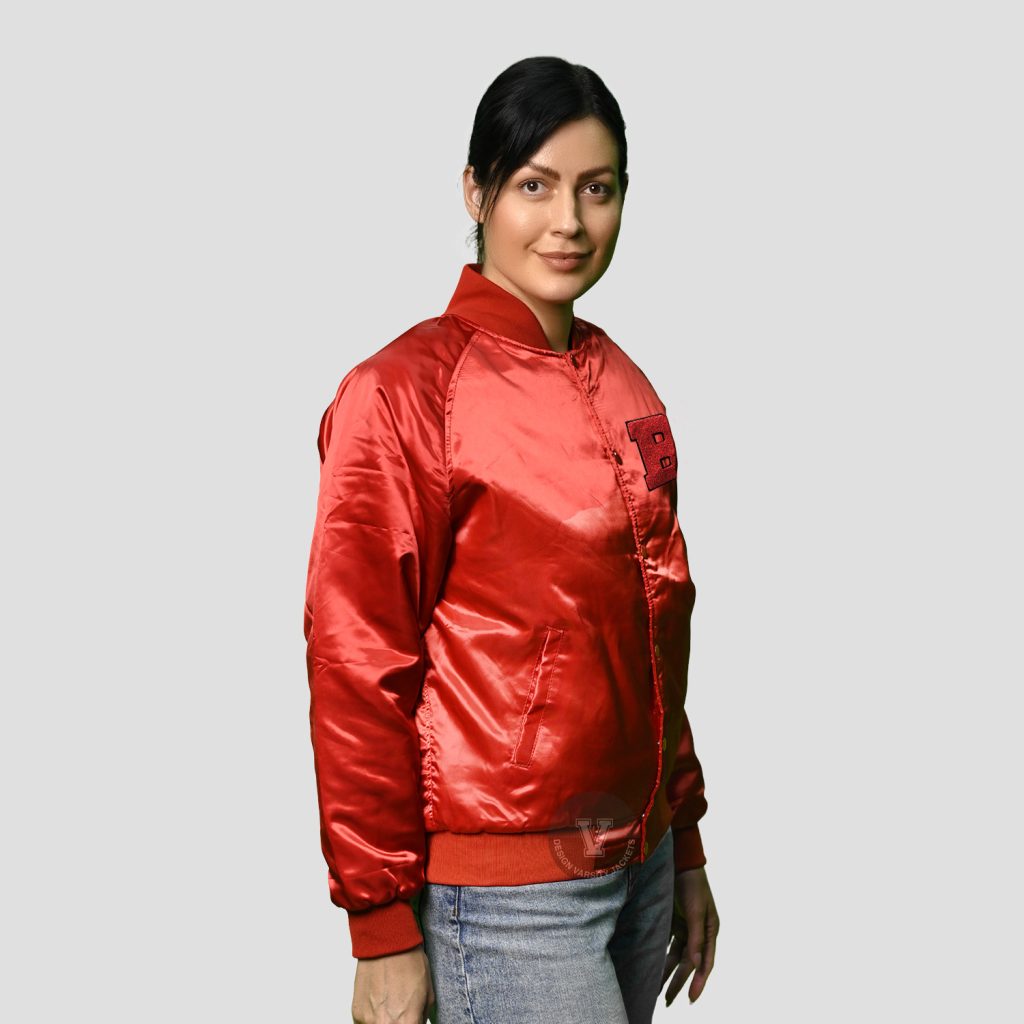 Satin Varsity Jackets