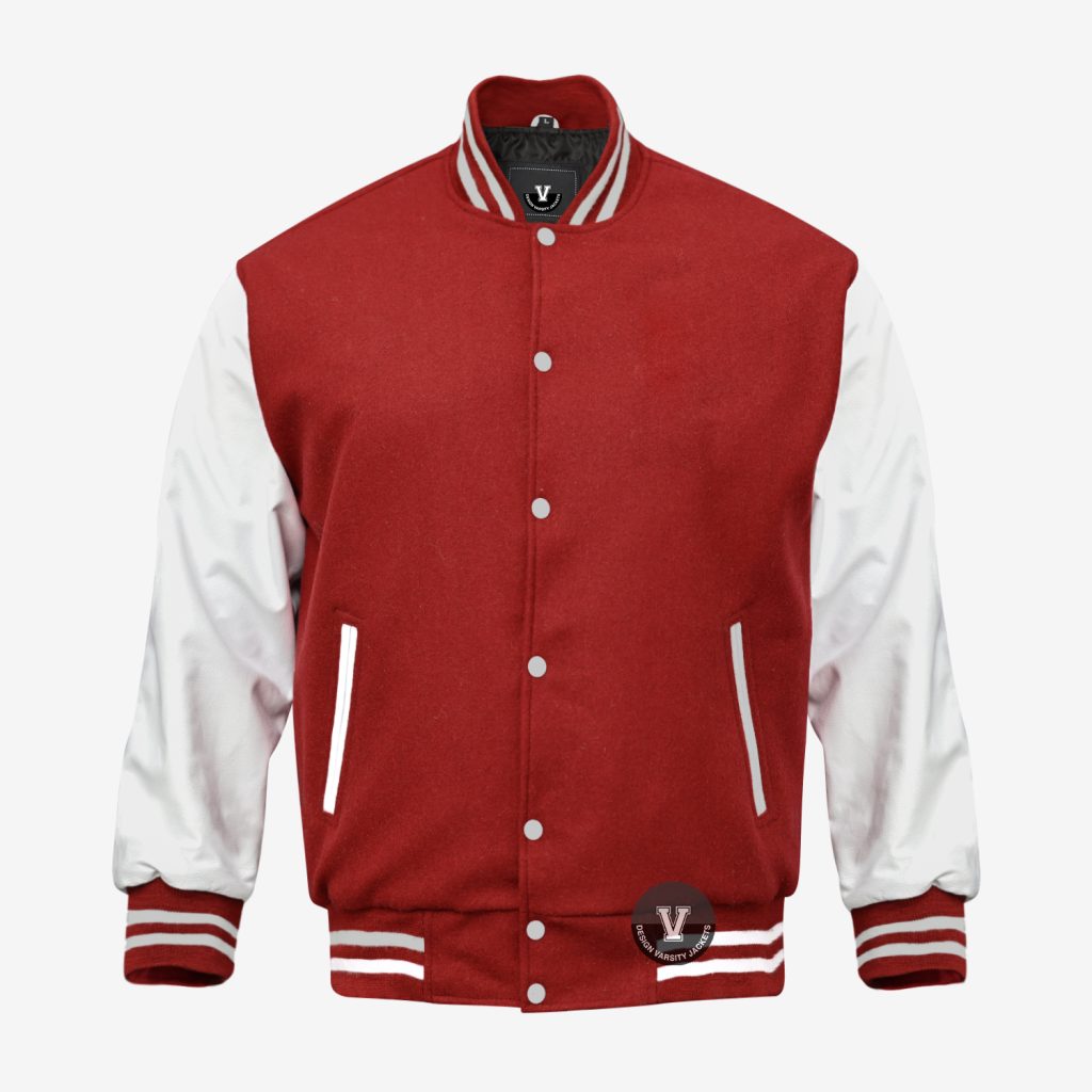 Custom made varsity jacket