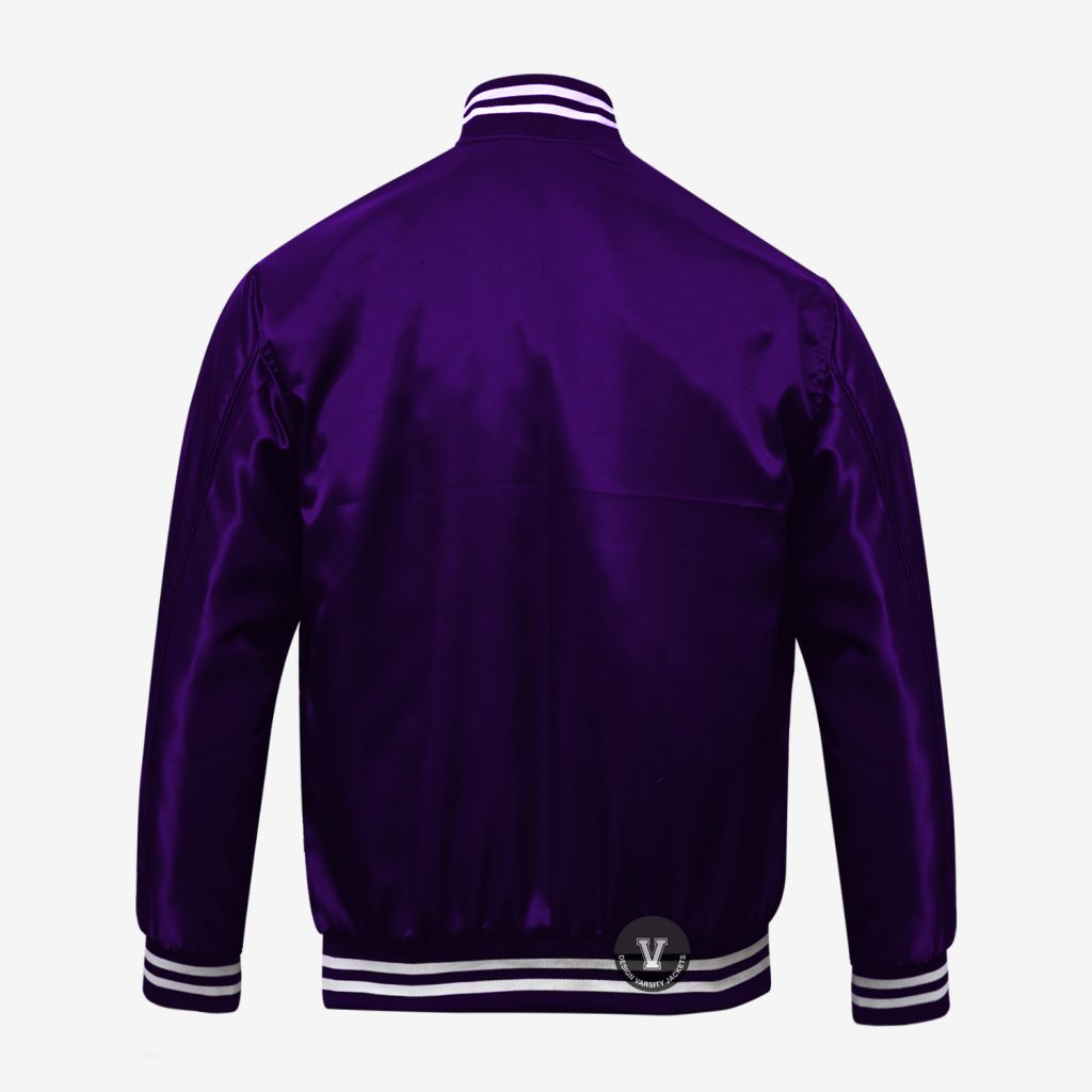 Varsity jackets satin sleeves