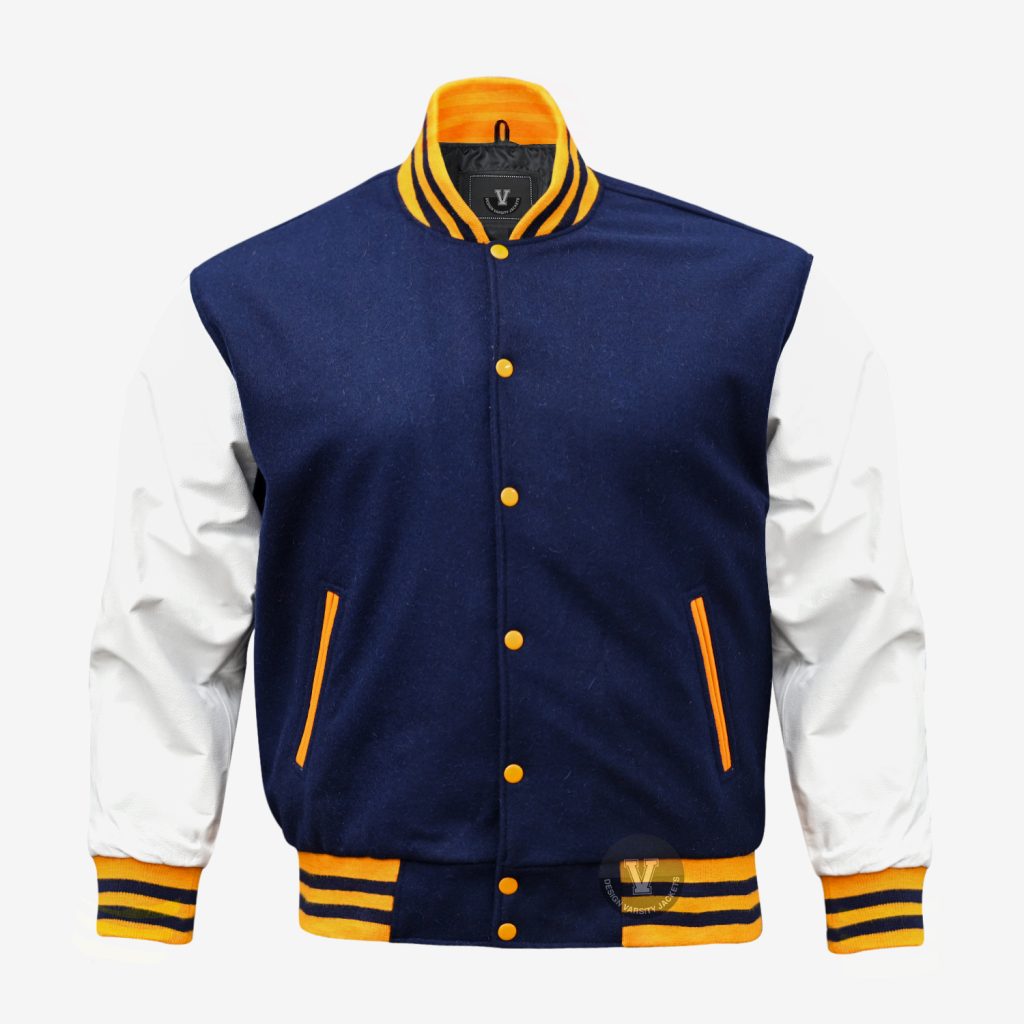 Custom Navy Varsity Jackets