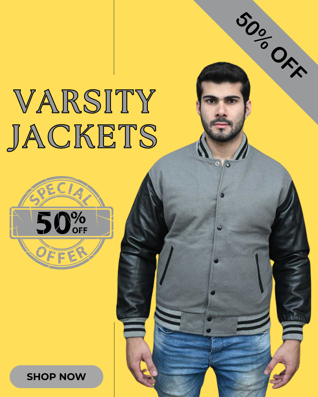 Men Varsity Jacket