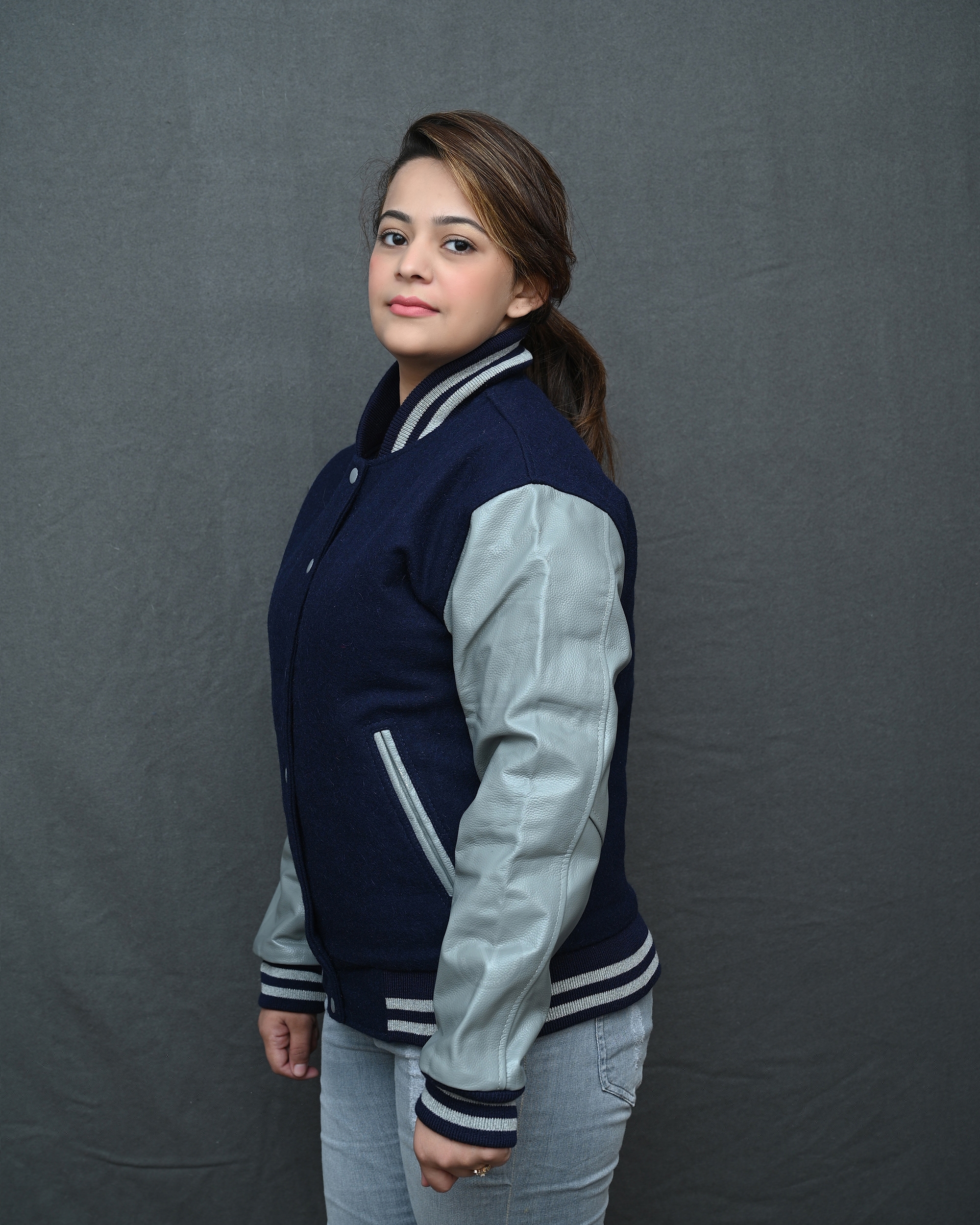 Women Letterman Jacket