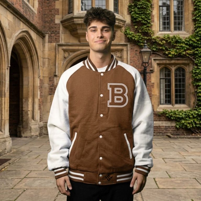 Custom Varsity Jacket With Embroidery