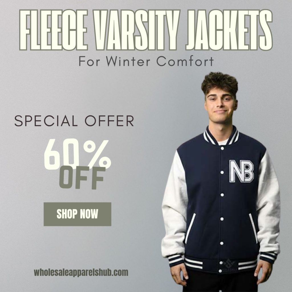 Fleece Varsity Jackets For Winter Comfort