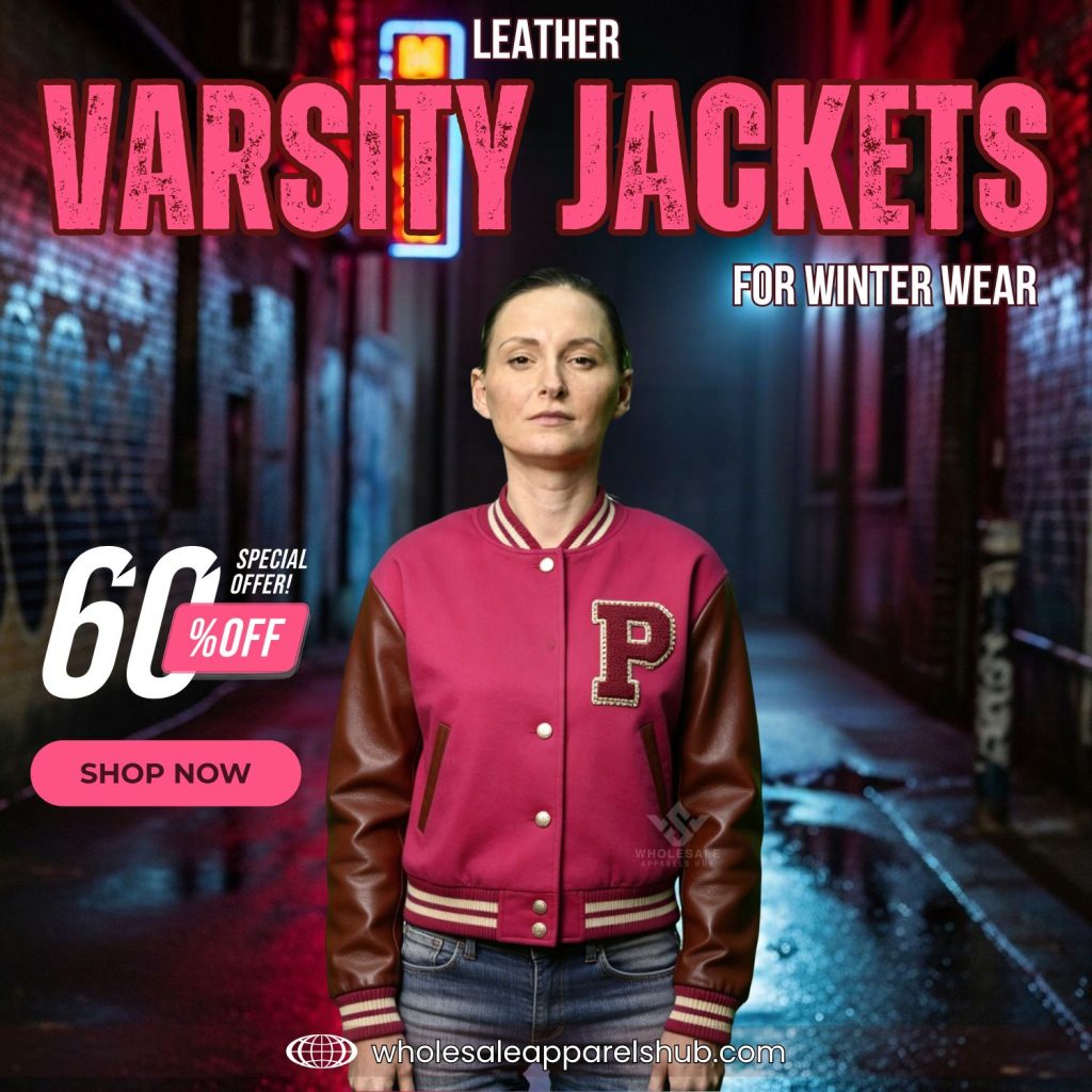 Leather Varsity Jackets for Winter Wear
