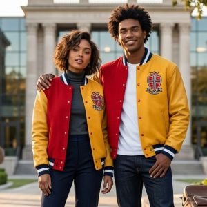 Trendy Letterman Jackets For Couples