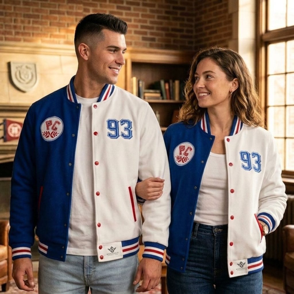 Team Letterman Jackets With Patches
