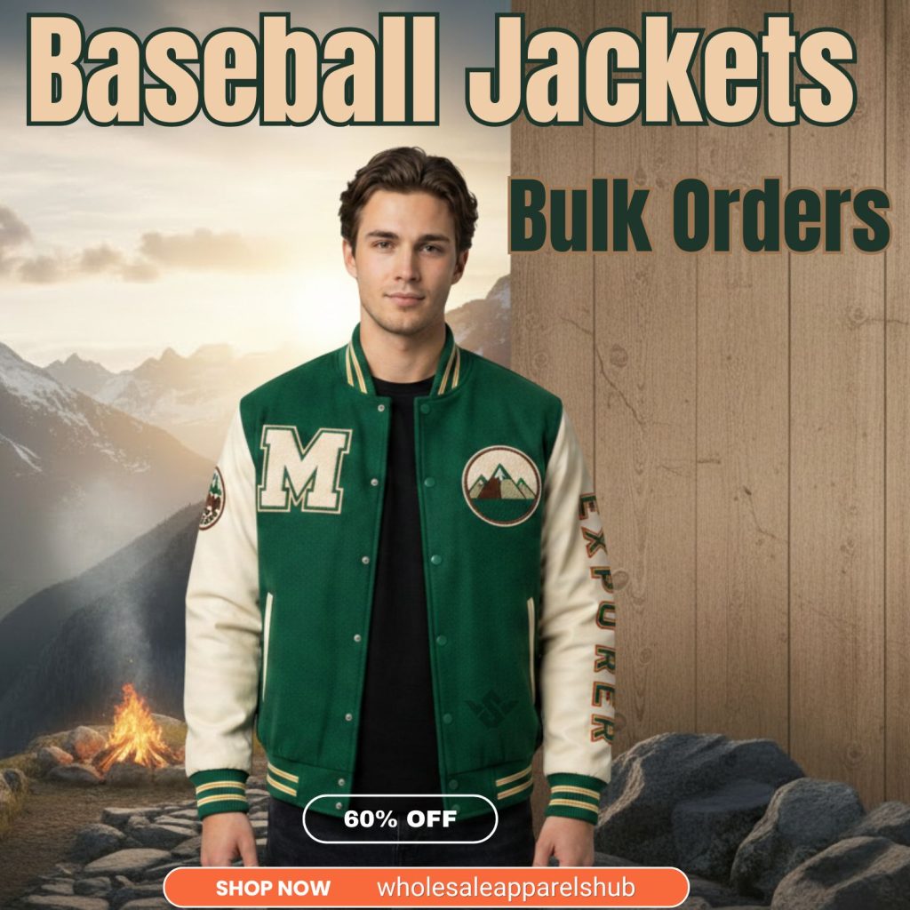 Baseball Jackets Bulk Orders