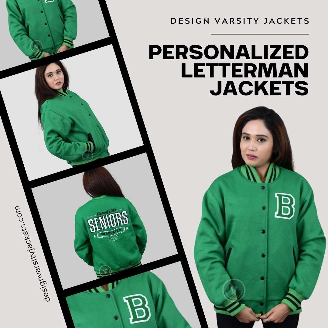 Personalized Letterman Jackets with Name and Number