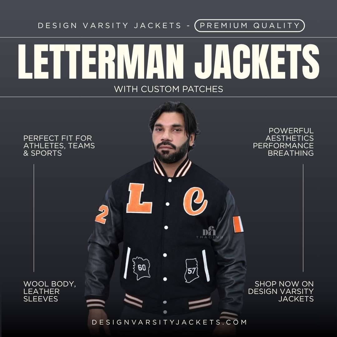 Letterman Jackets with Custom Patches