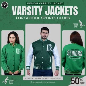 Varsity Jackets for School Sports Clubs