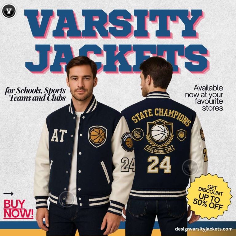 Basketball Varsity Jackets for High School