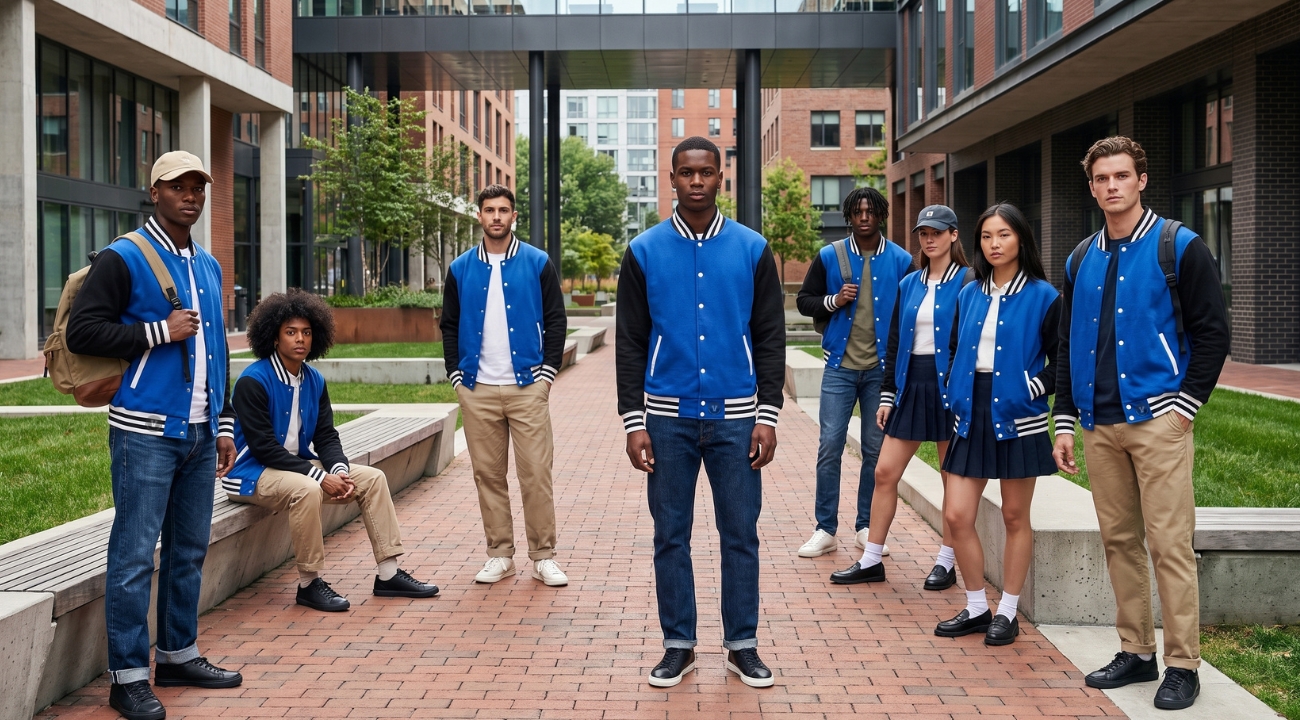 Cotton Baseball Jackets For Men And Women