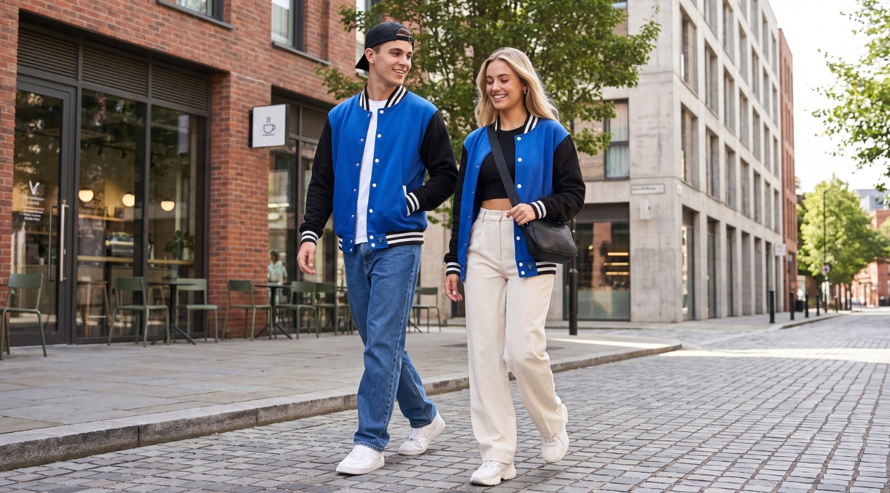 Cotton Baseball Jackets For Men And Women
