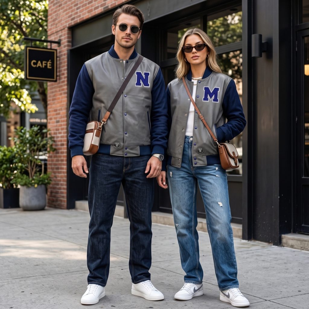 Custom Design Varsity Jackets for Couples