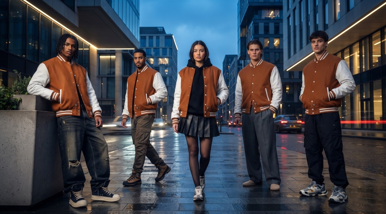 Oversized Varsity Jackets For Streetwear