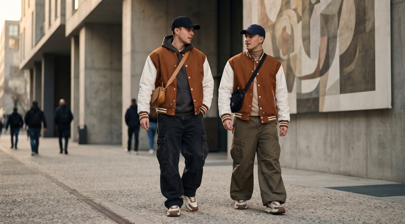 Oversized Varsity Jackets For Streetwear