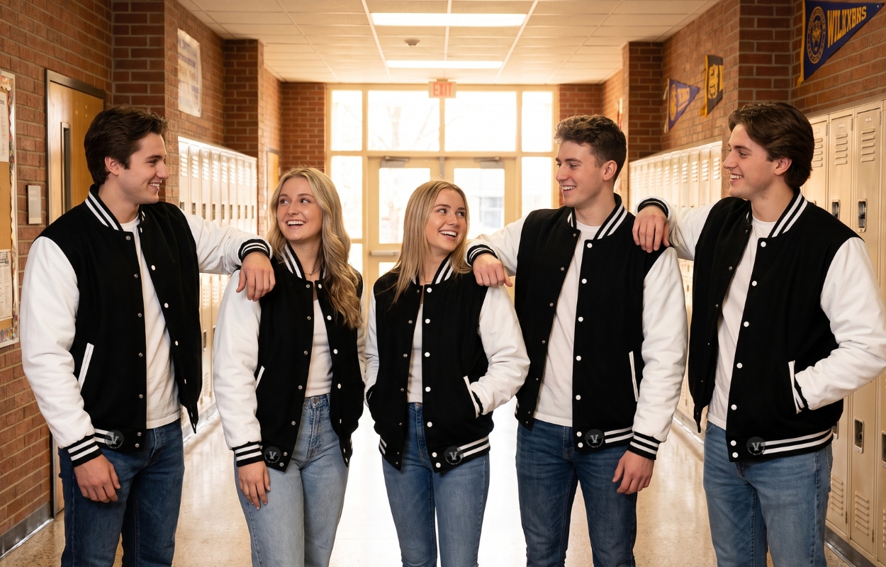 Varsity Jackets With Custom Retro