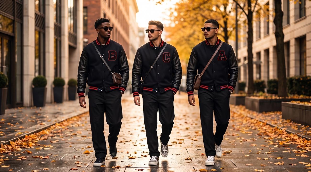 Stylish Wool Leather Varsity Jackets