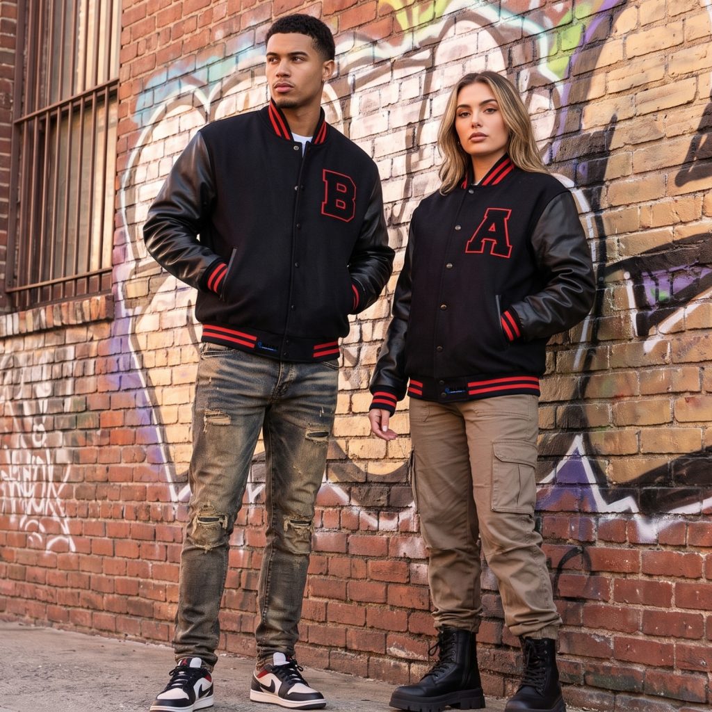 Stylish Wool Leather Varsity Jackets