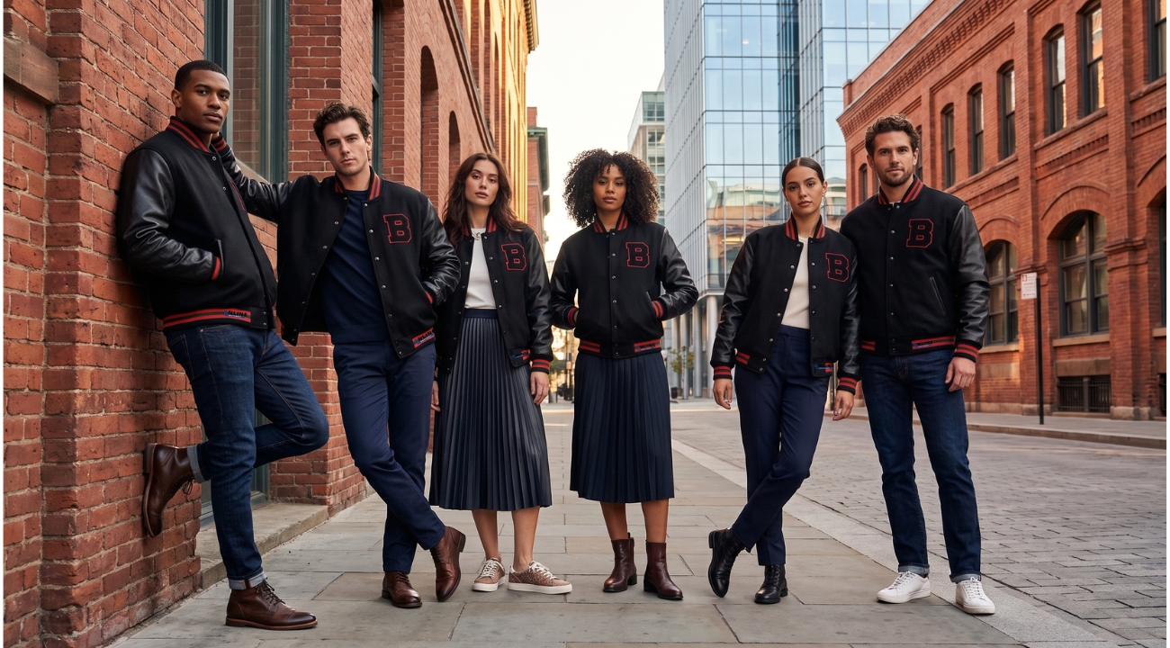 Stylish Wool Leather Varsity Jackets