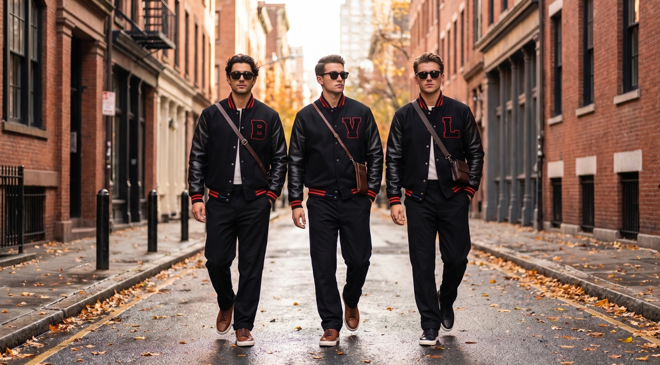 Stylish Wool Leather Varsity Jackets