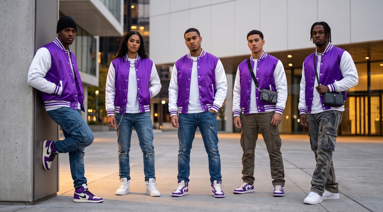 Varsity Jacket Satin Custom