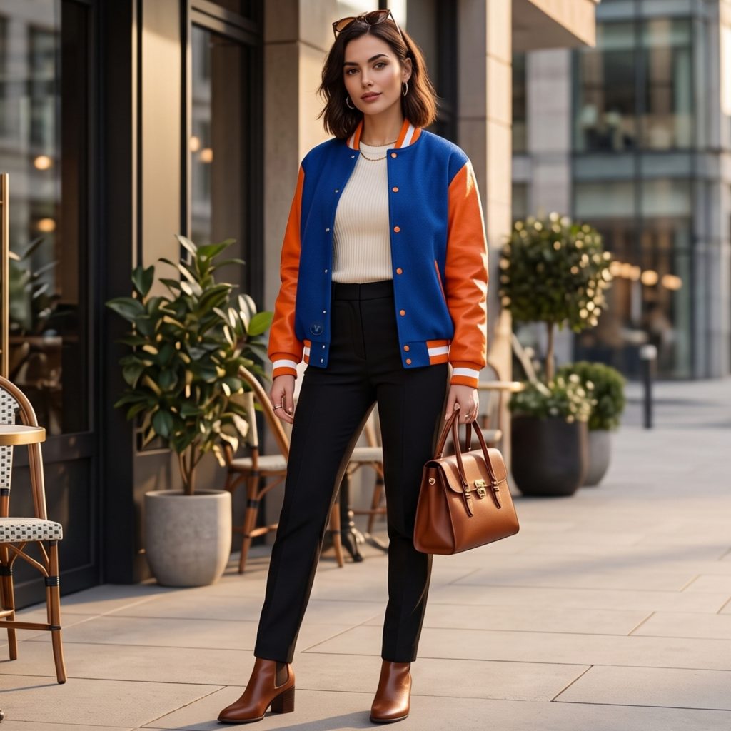 Varsity Jackets For Women Outfits