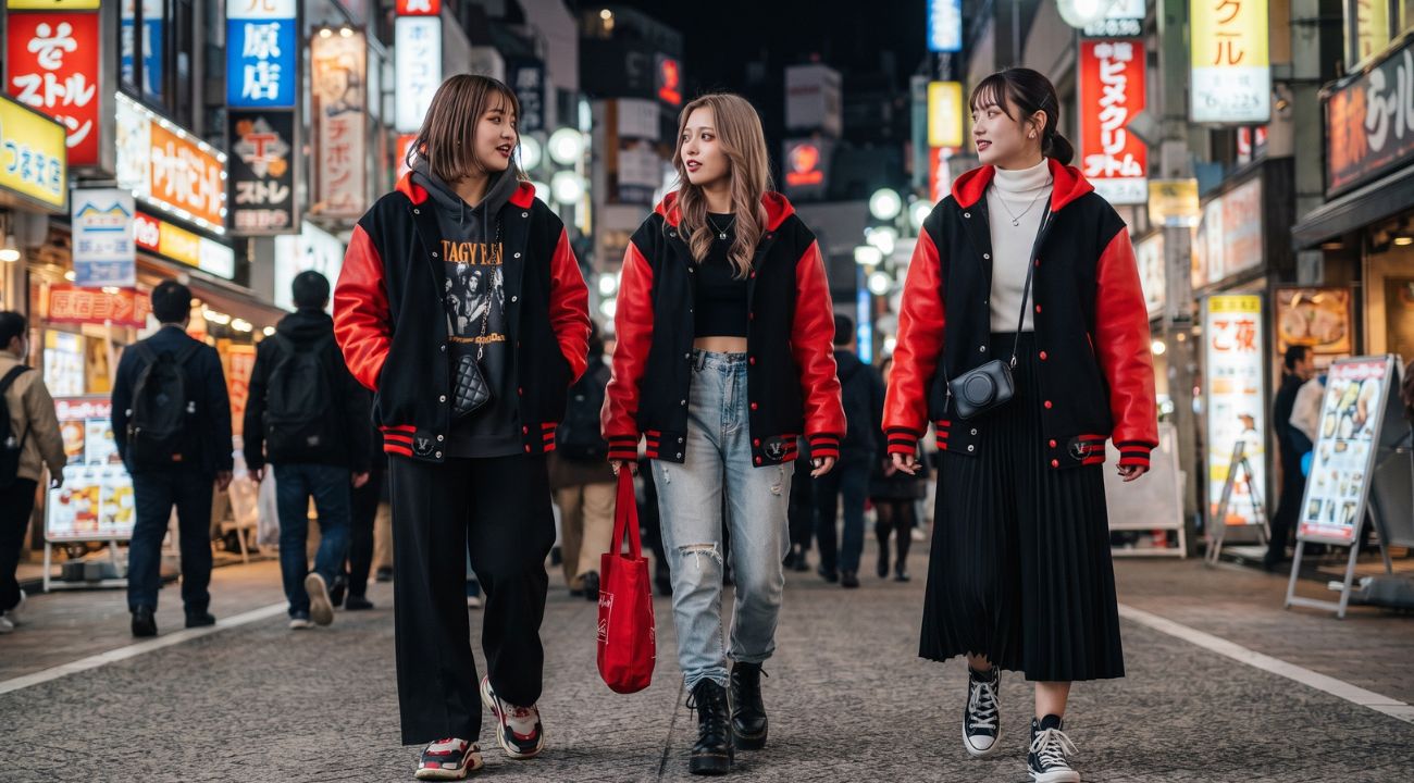 Varsity Jackets for Streetwear Tokyo Outfits