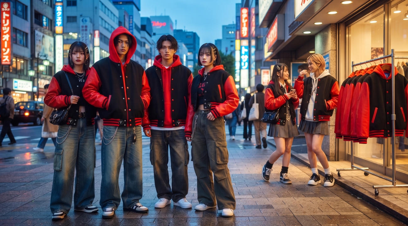 Varsity Jackets for Streetwear Tokyo Outfits