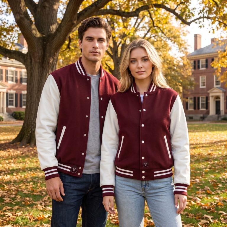 Varsity Jackets for Track Athletes Casual Wear