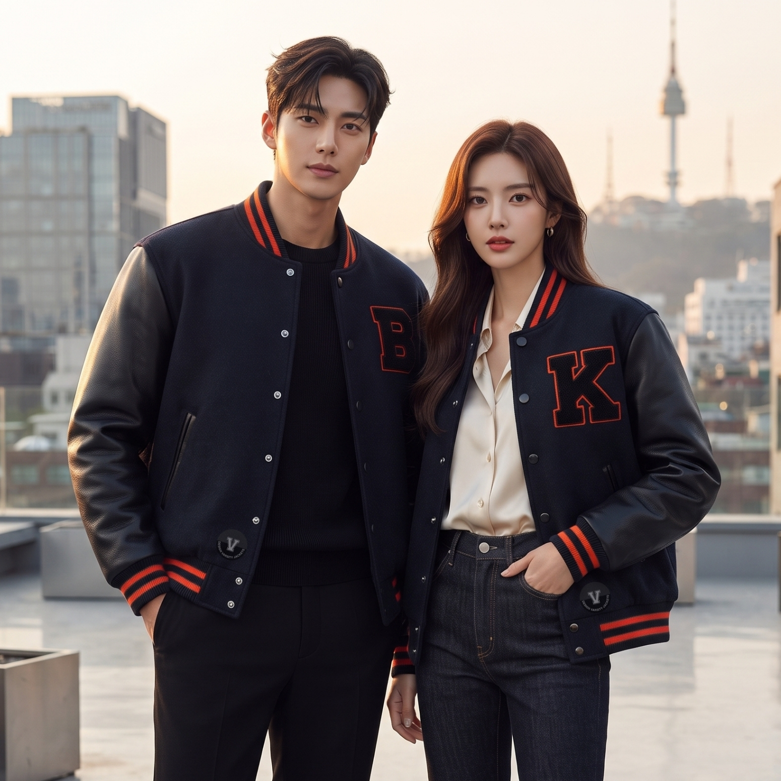 Varsity Jackets in Seoul K-Fashion Trends