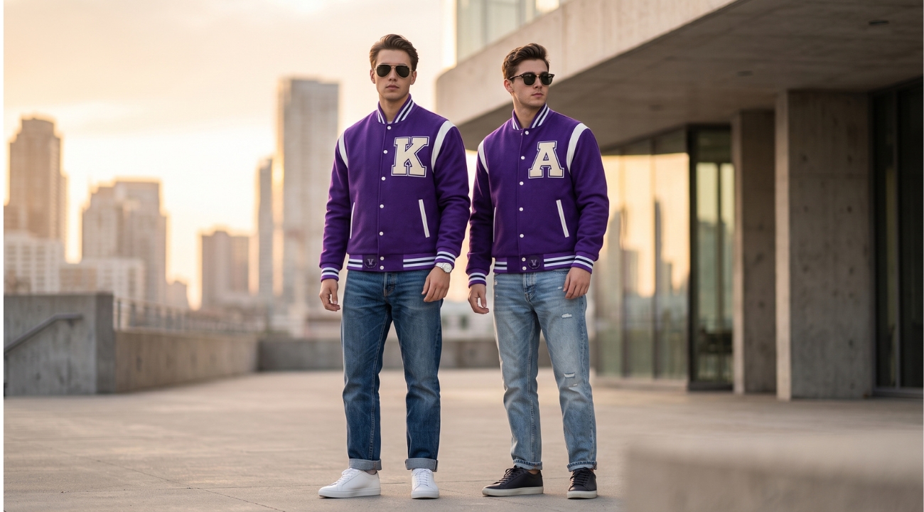 Wool Leather Varsity Jackets Custom