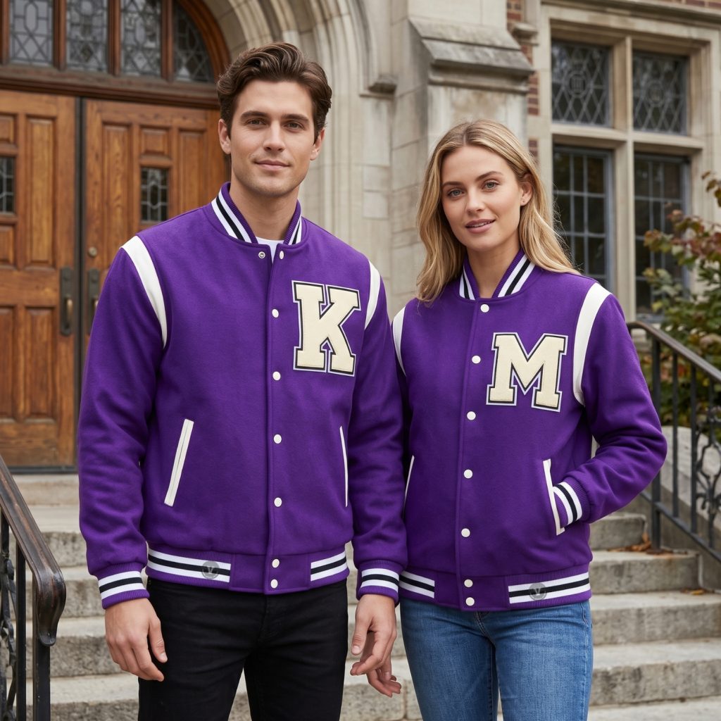 Wool Leather Varsity Jackets Custom