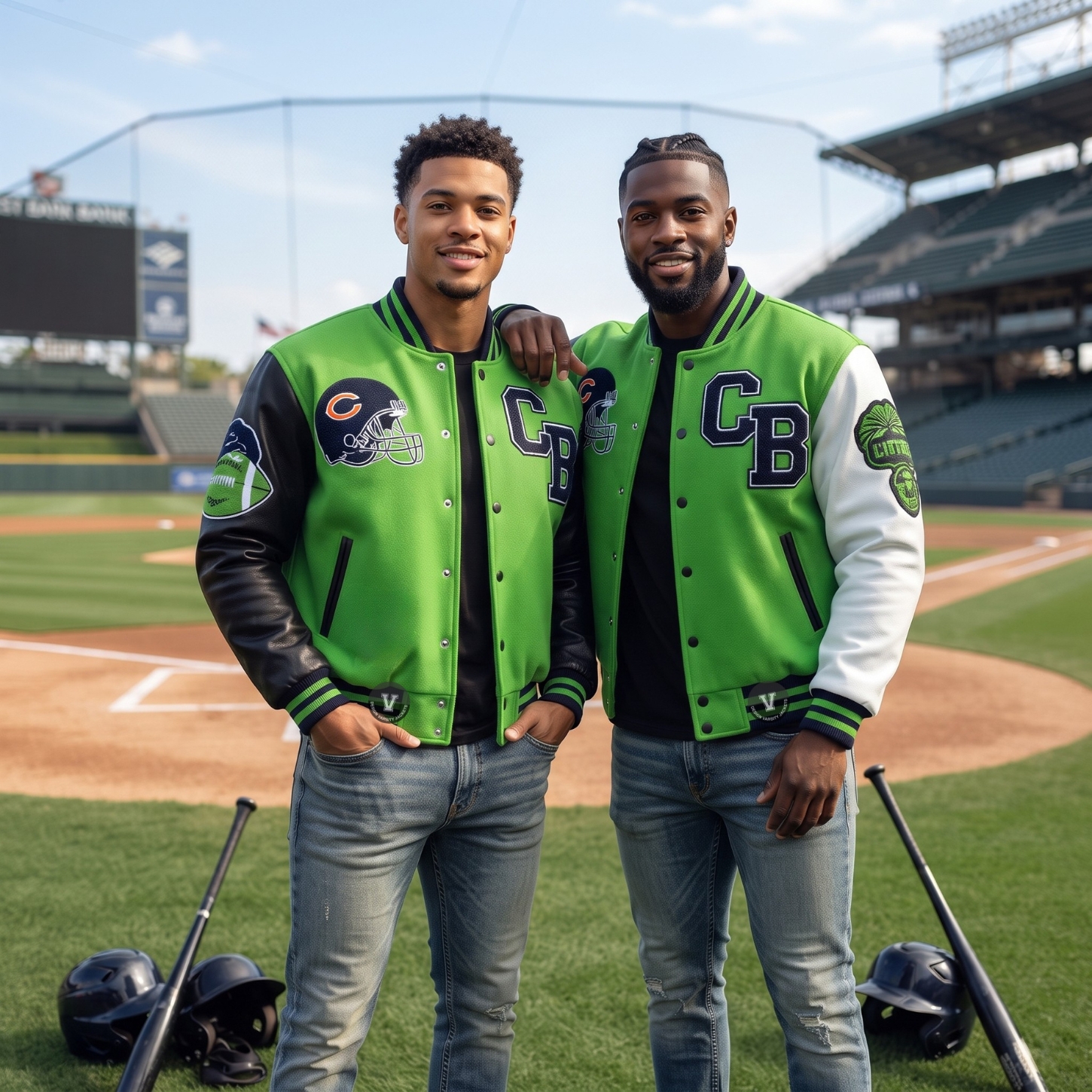 Baseball Jackets With Custom Patches