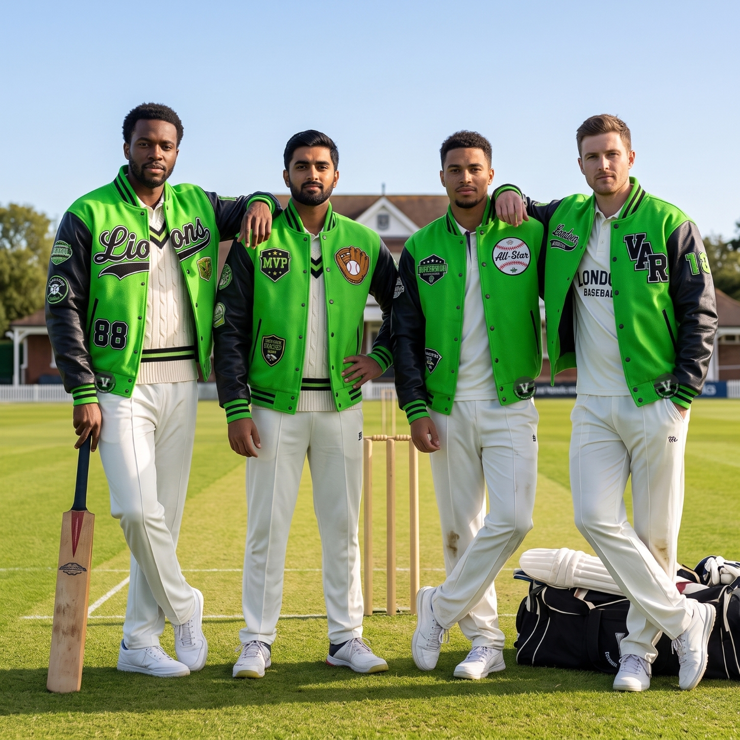 Cricket Baseball Jackets For Teams