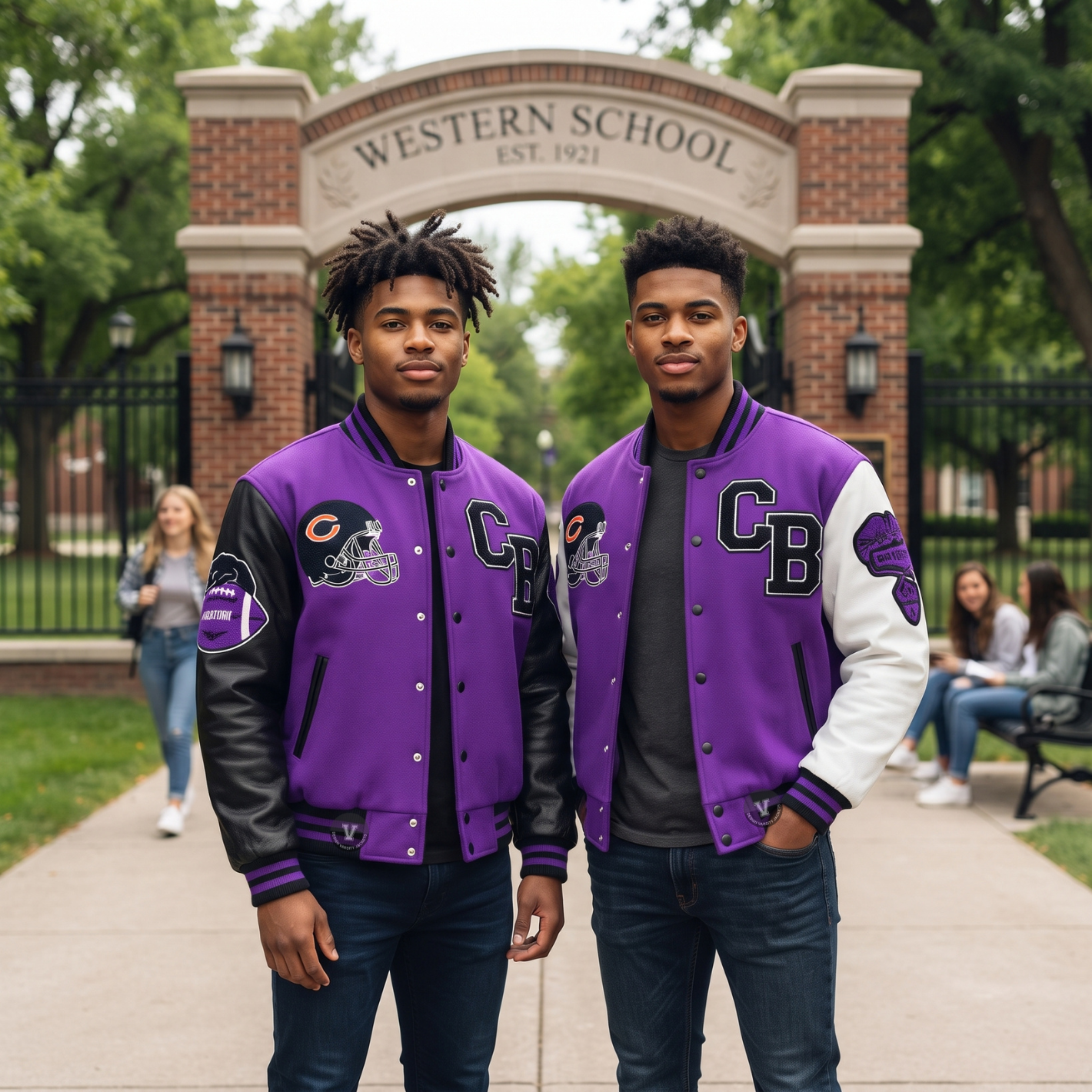 Custom Baseball Jackets For Schools