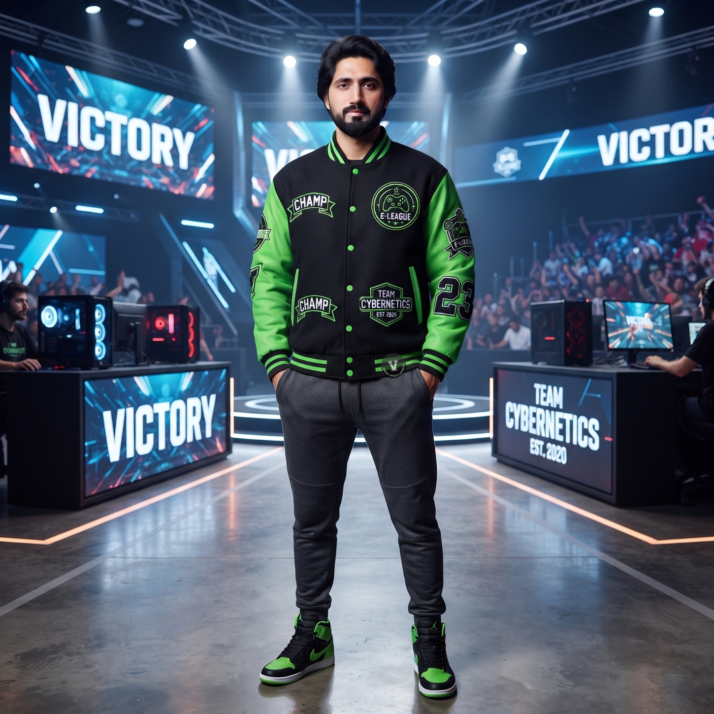 Esports Baseball Jackets Custom Design