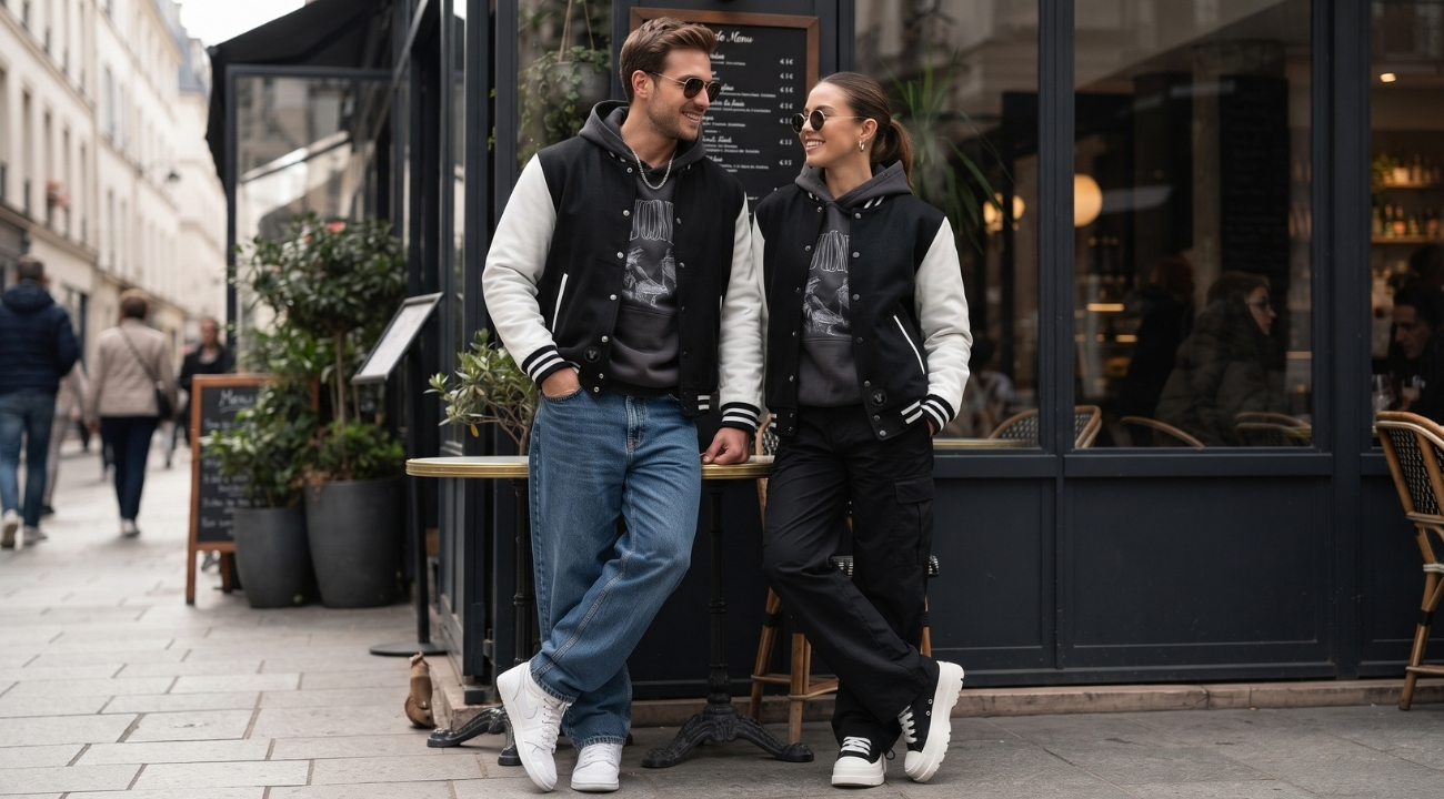 Matching Varsity Jackets For Couples Outfits