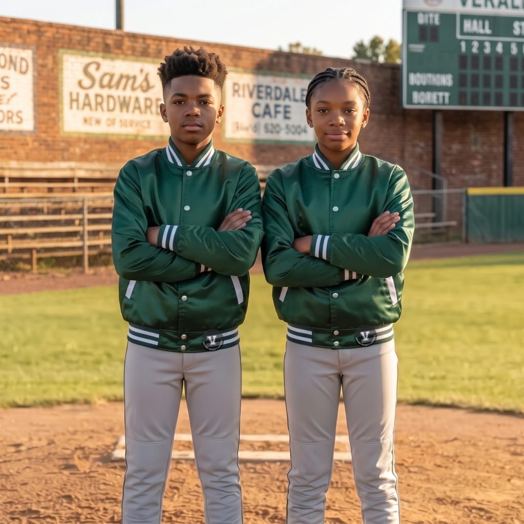 Satin Baseball Jackets Lightweight