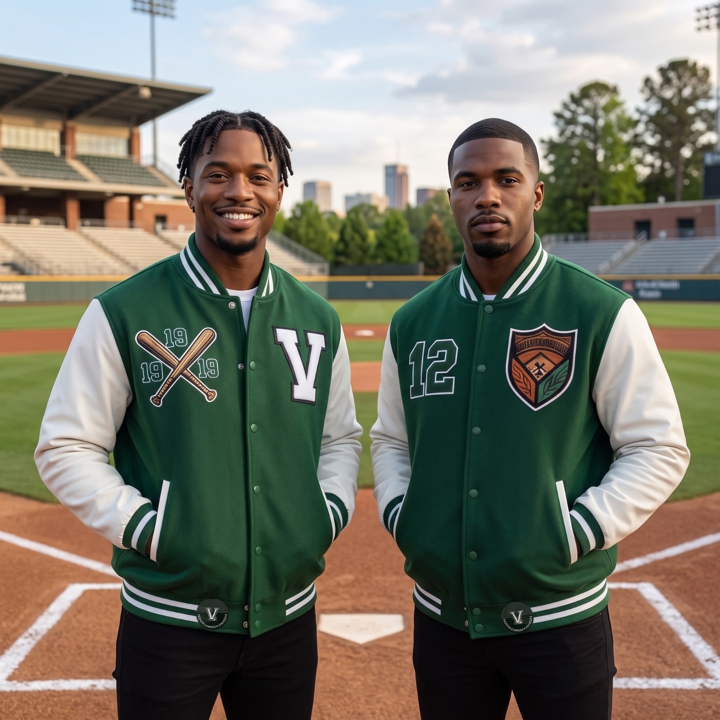Senior Baseball Jackets With Patches